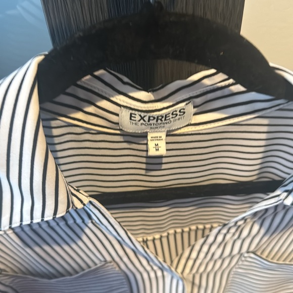 Express Striped Work Blouse - Picture 2 of 2